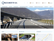 Tablet Screenshot of pizzarotti.ch